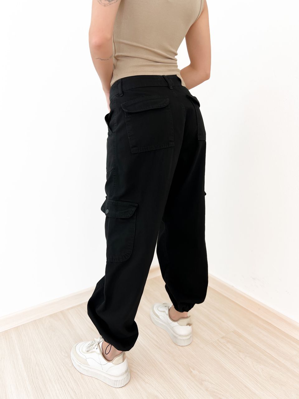 CALÇA CARGO BEATRIZ Preta