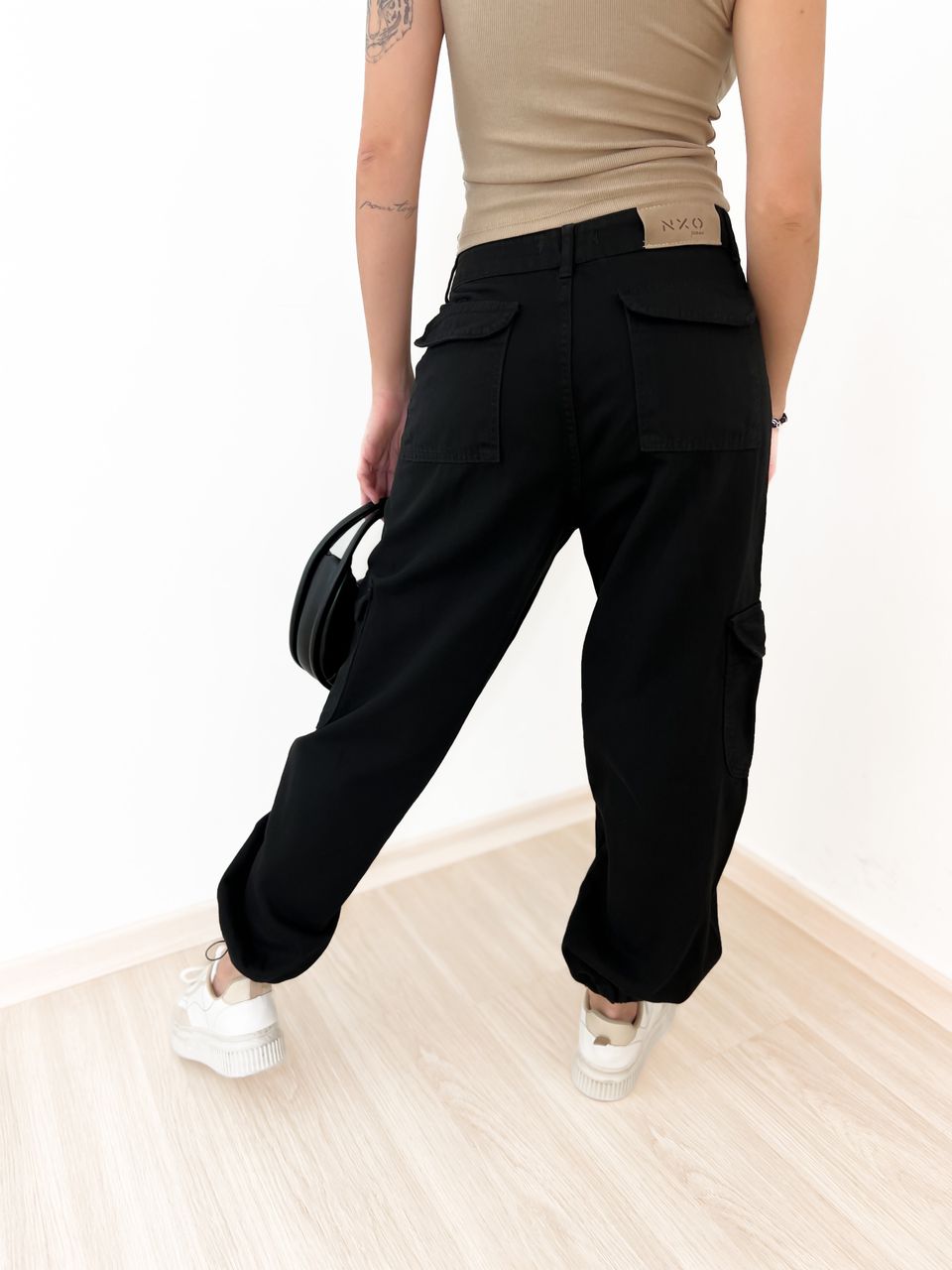 CALÇA CARGO BEATRIZ Preta