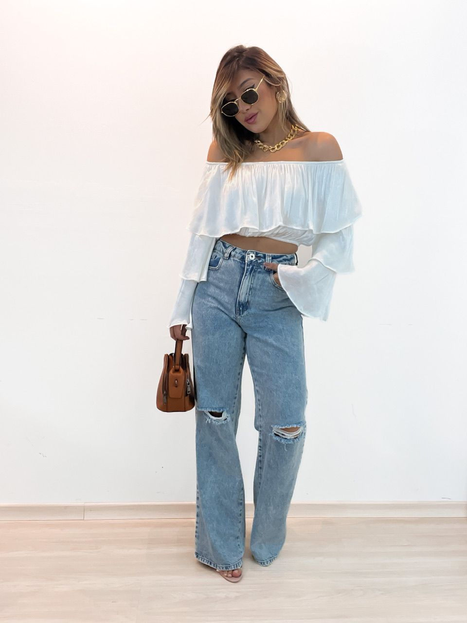CALÇA GABY JEANS