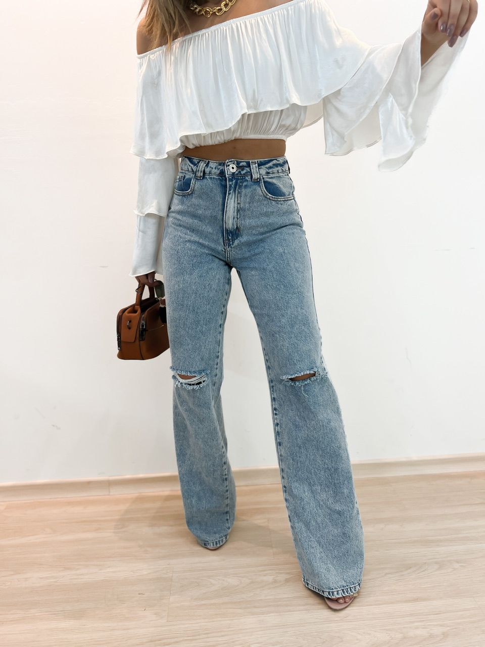 CALÇA GABY JEANS