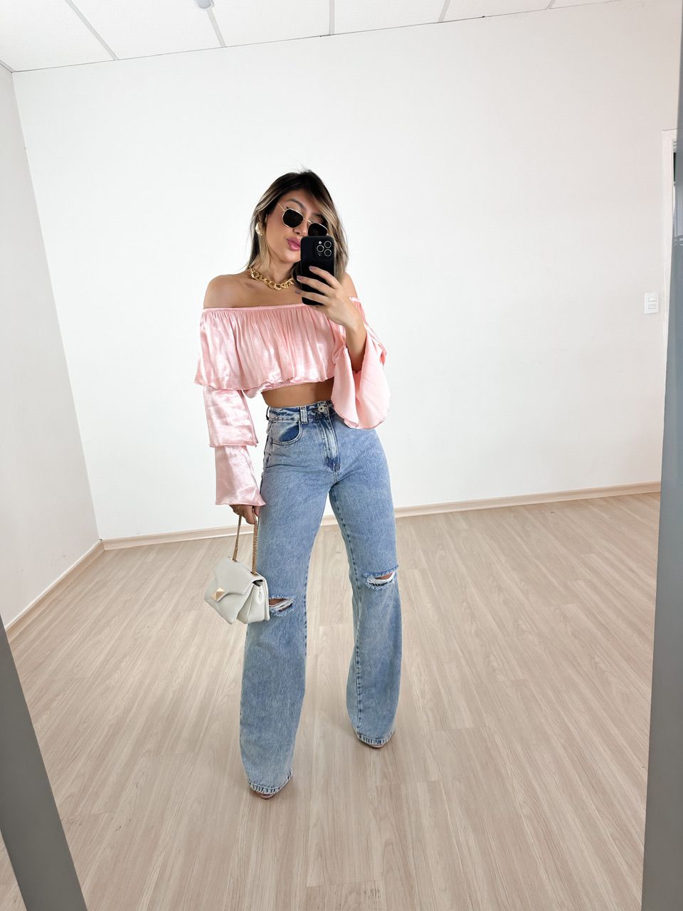 CALÇA GABY JEANS