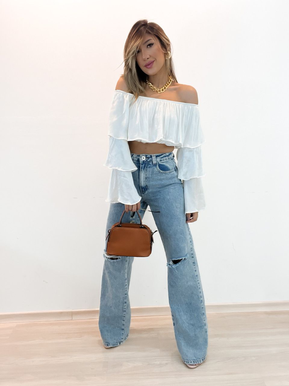 CALÇA GABY JEANS