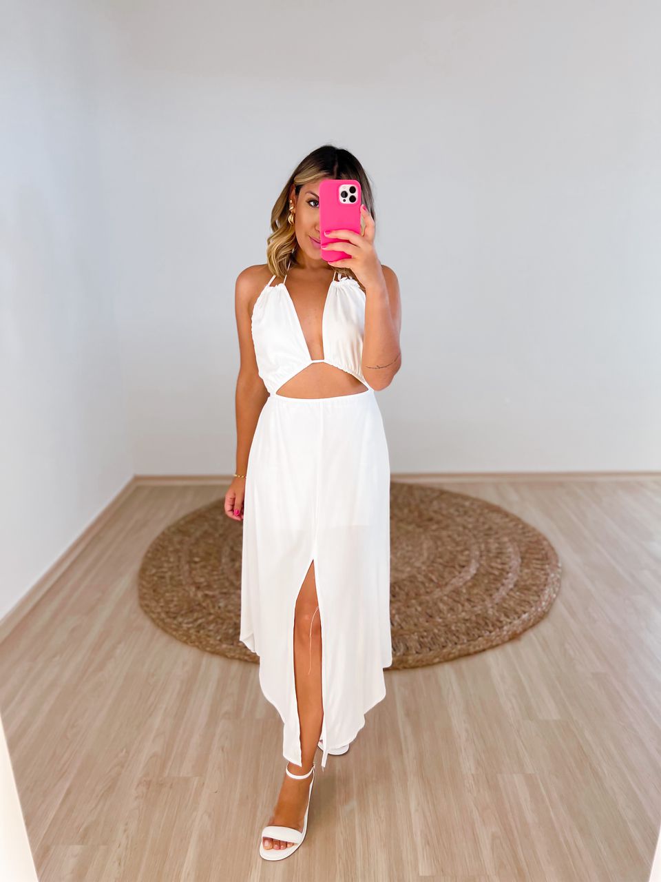 VESTIDO SANDRA BRANCO