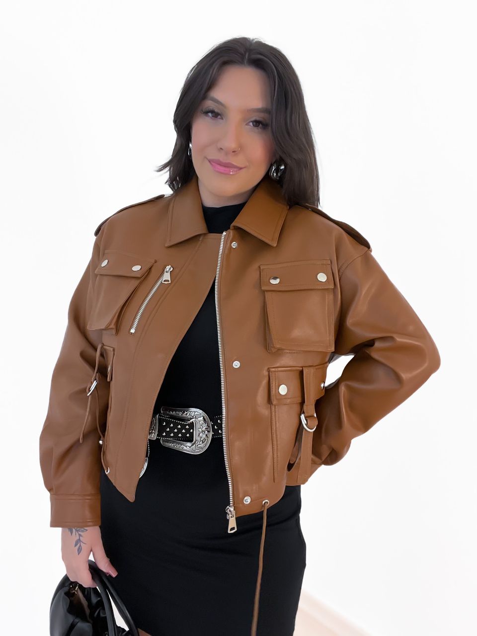 JAQUETA ANDRÉIA Marrom