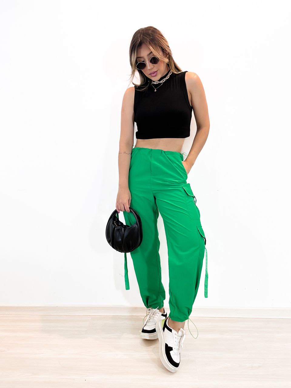 CALÇA LILIANE VERDE