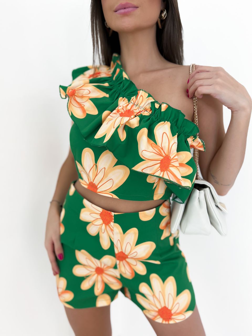 CONJUNTO YASMIN FLORAL verde