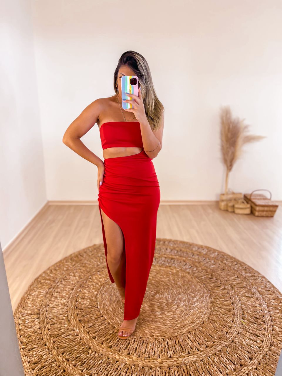 VESTIDO IARA VERMELHO