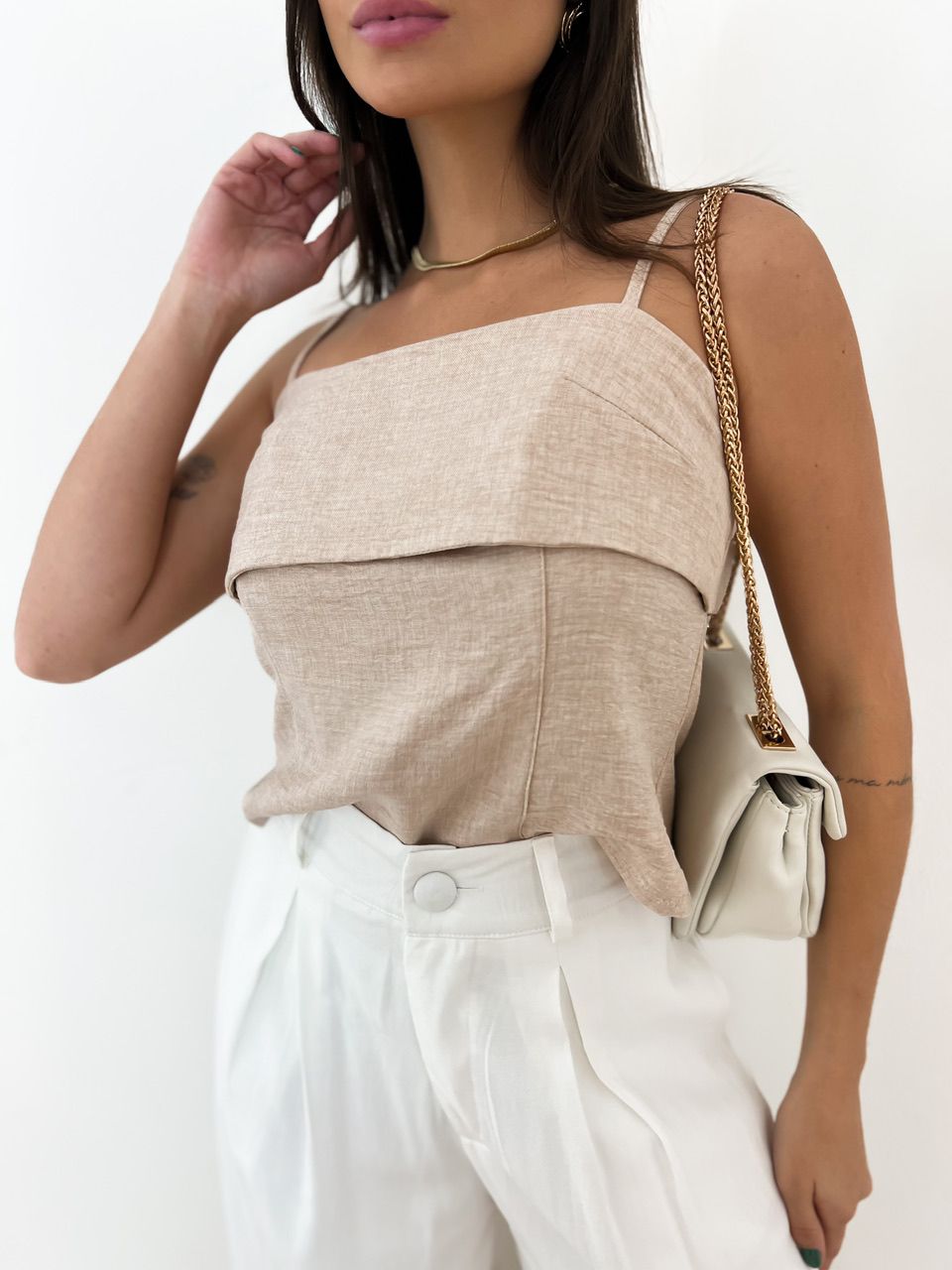 CROPPED LAURA ALCINHA NUDE