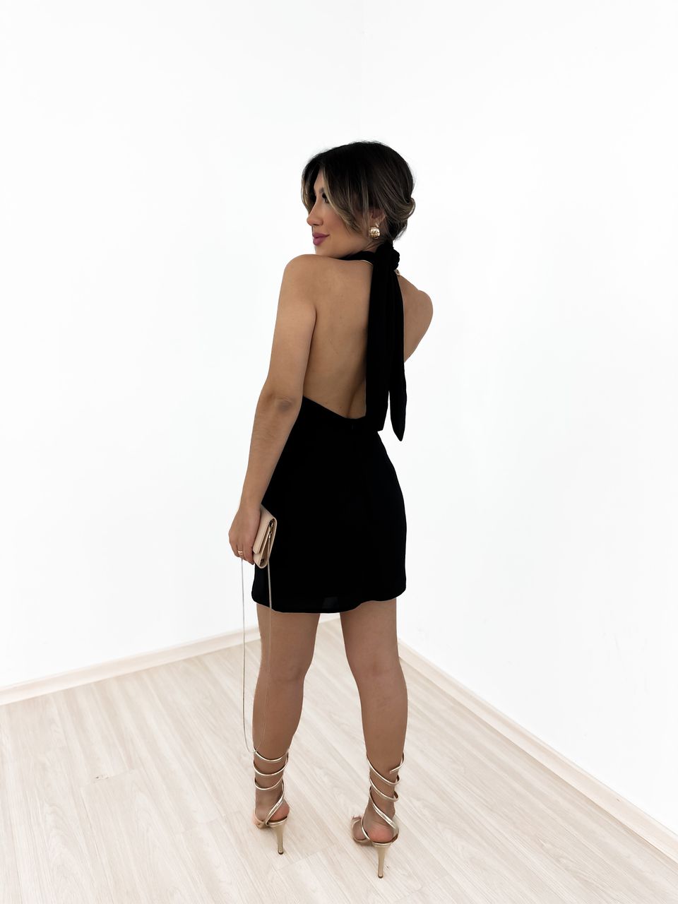 VESTIDO CF BARBIE PRETO