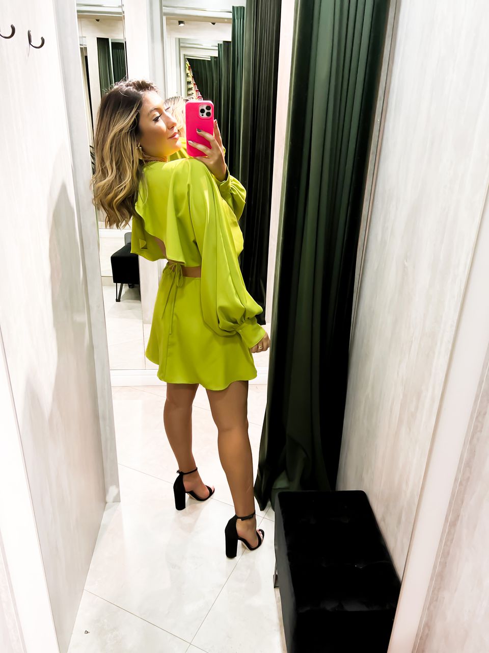 Vestido Celine Verde