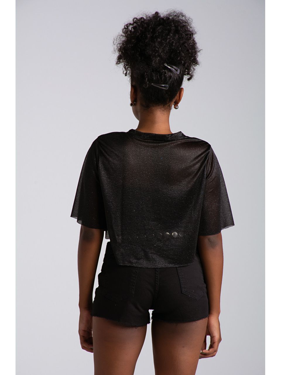 CROPPED CF BABY preto