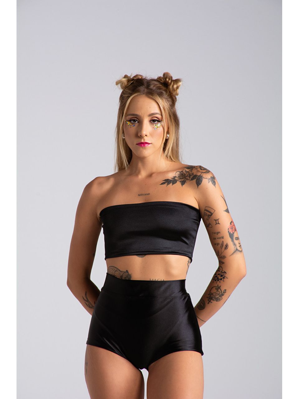HOT PANT CF AFTER MIDNIGHT preto