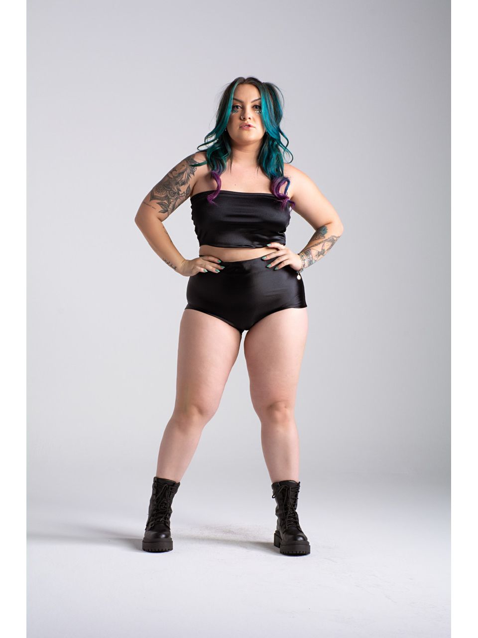 HOT PANT CF AFTER MIDNIGHT preto