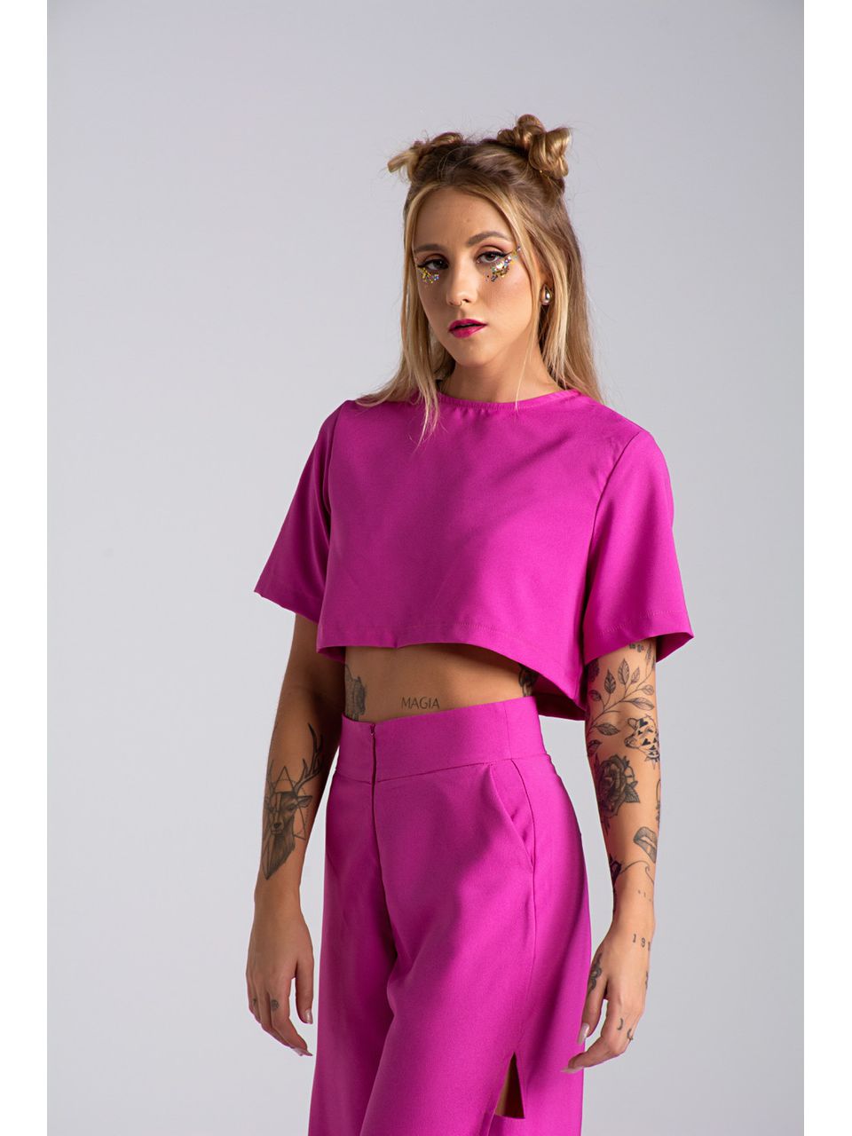 CROPPED CF NICOLY FUCSIA