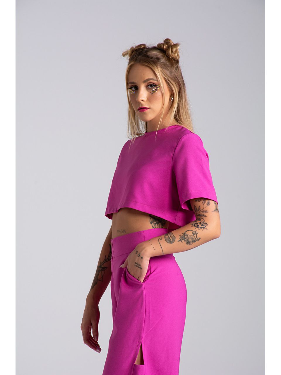 CROPPED CF NICOLY FUCSIA