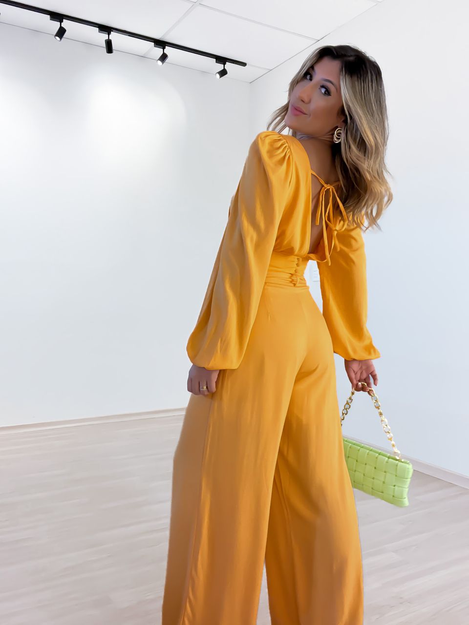 CALÇA CF ISA Laranja