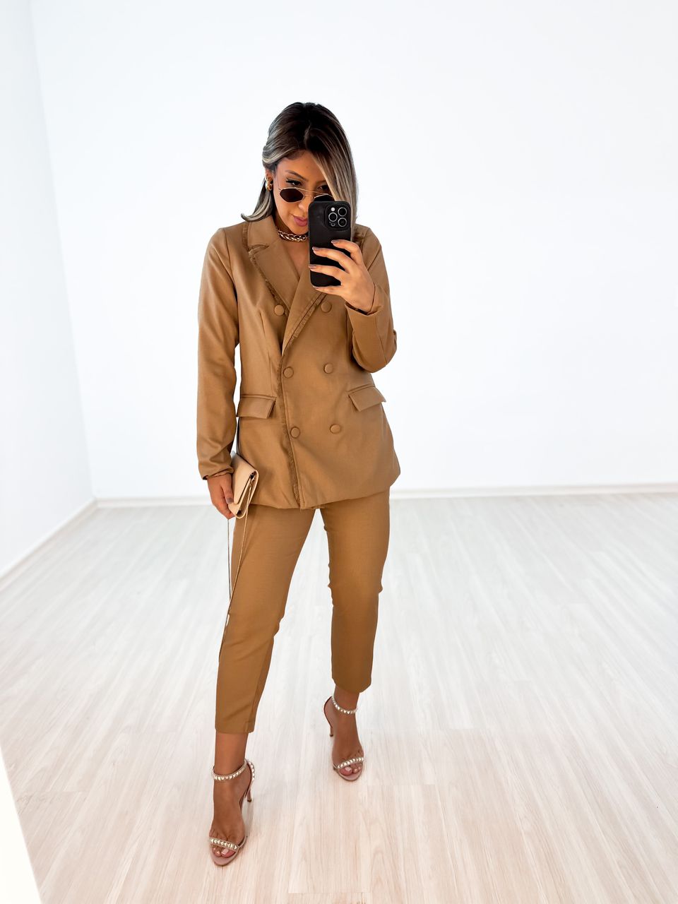 CONJUNTO ANA Caramelo