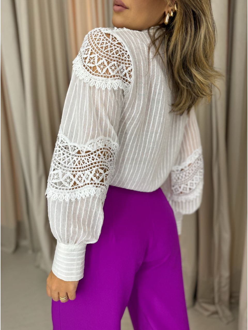 CALÇA ALICE PANTALONA FUCSIA