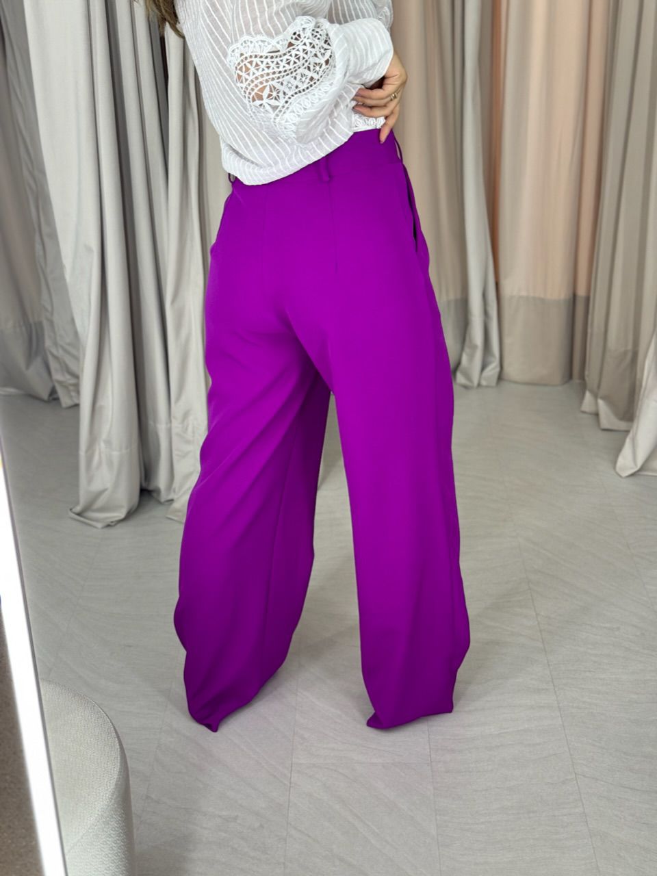 CALÇA ALICE PANTALONA FUCSIA