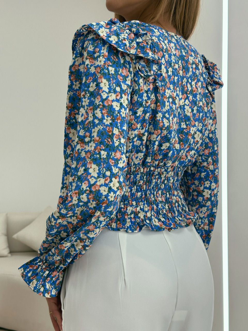 BLUSA YASMIN TRESPASSADA AZUL