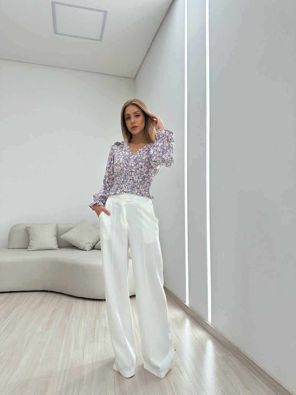 BLUSA YASMIN TRESPASSADA LILÁS
