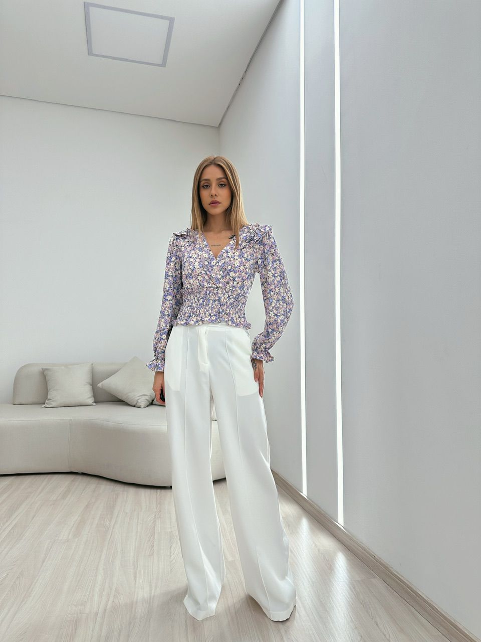 BLUSA YASMIN TRESPASSADA LILÁS