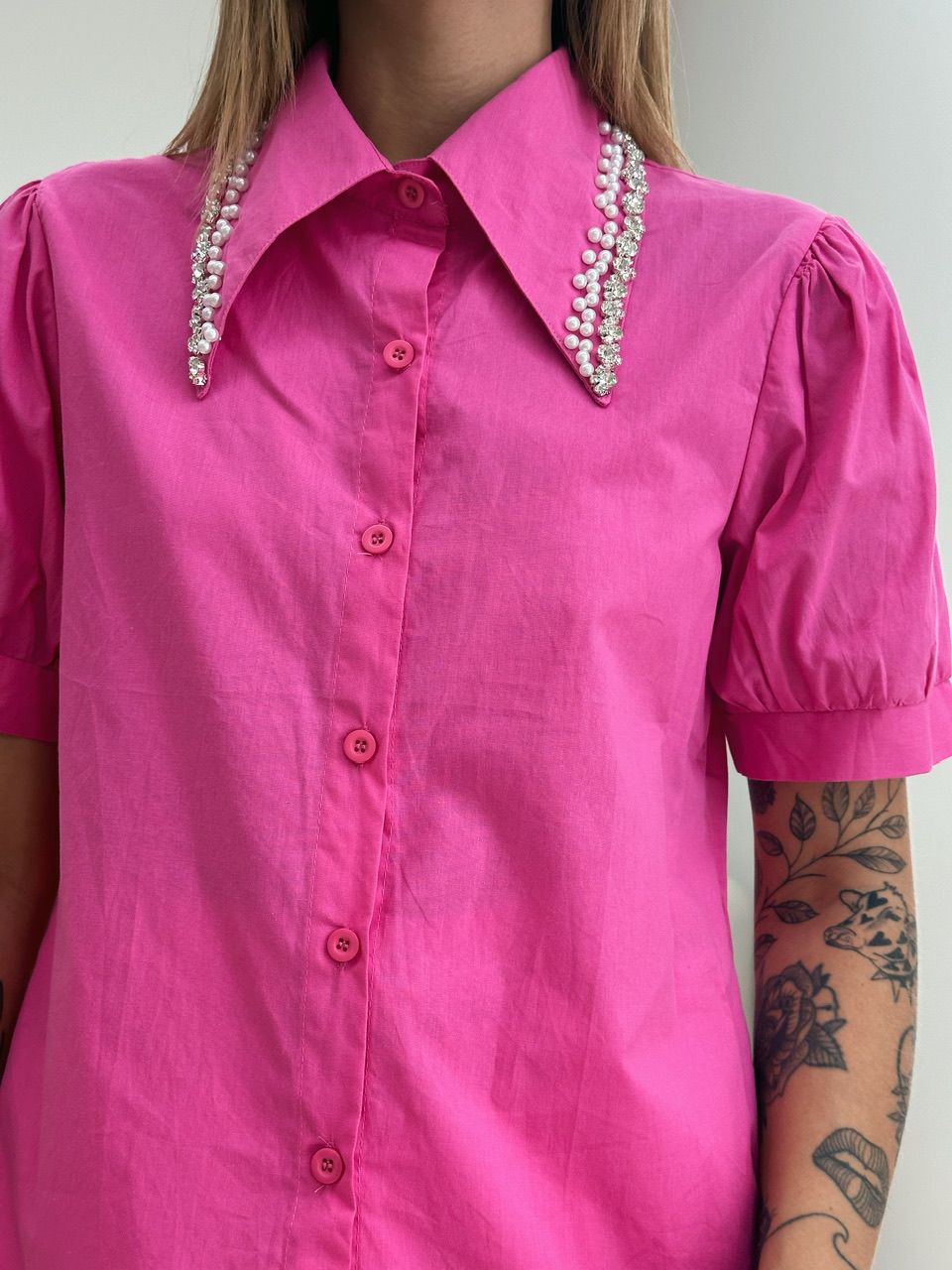 CAMISA ISIS PEDRARIA PINK