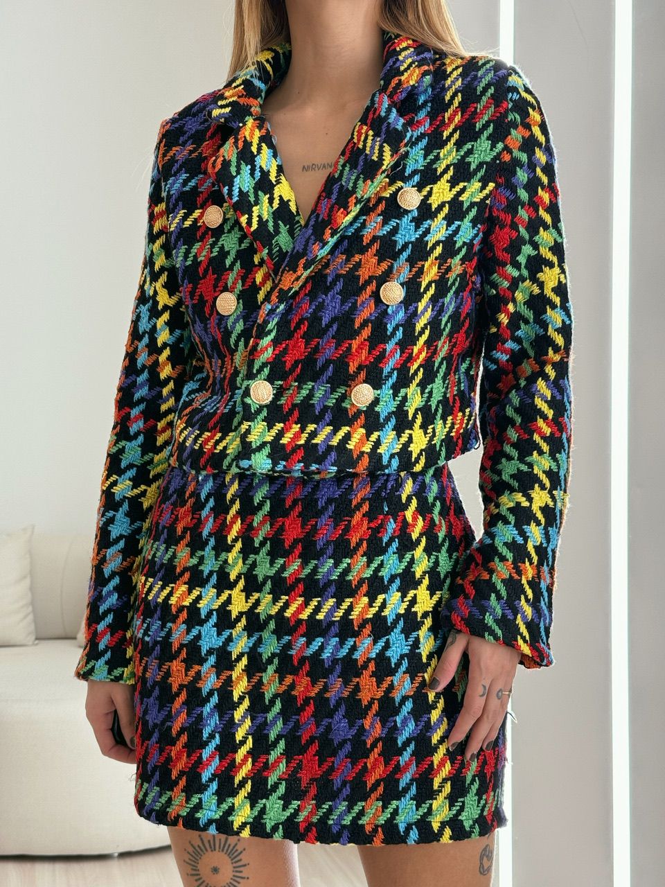 CONJUNTO TWEED COLOR COLORS