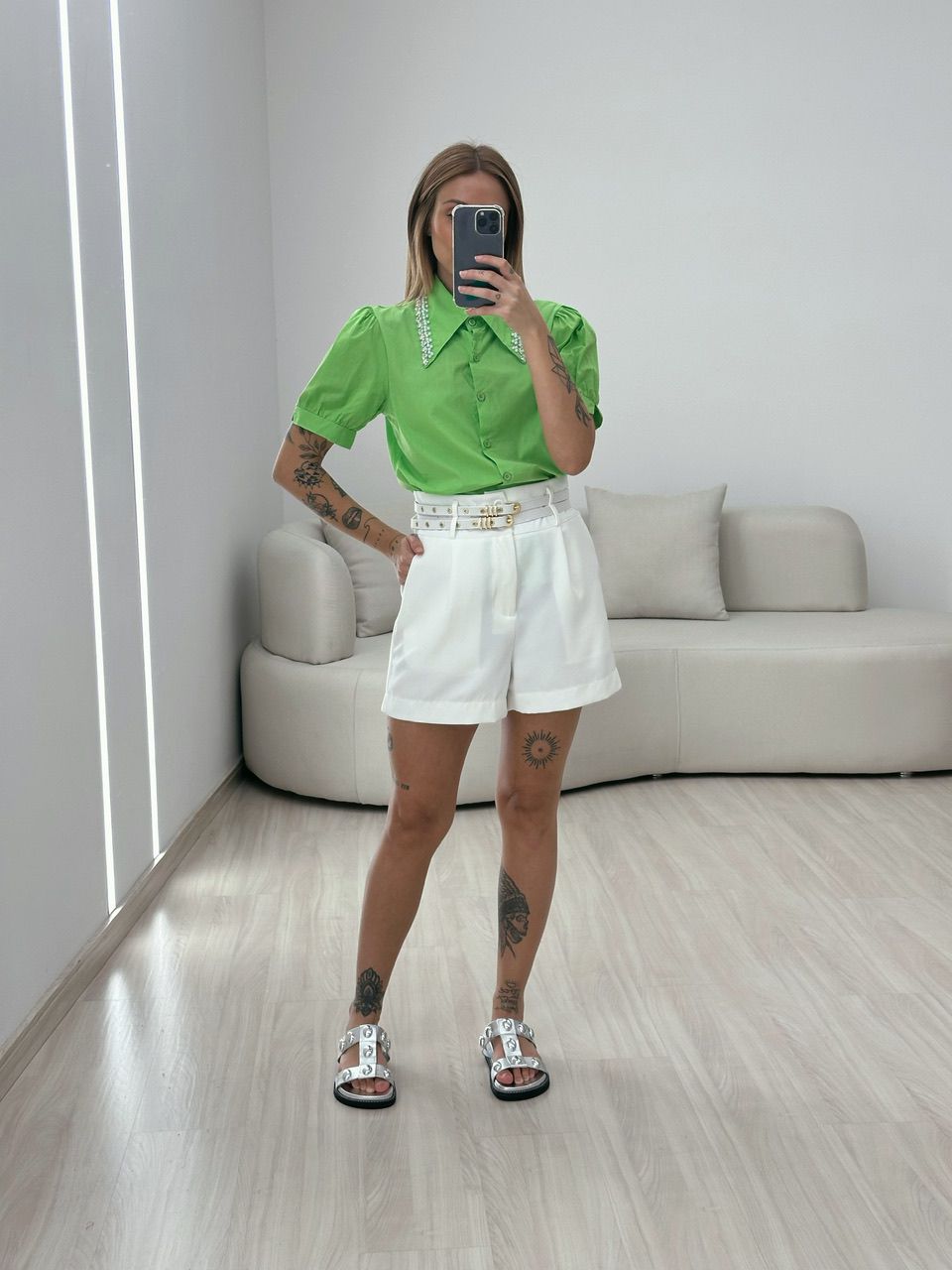 SHORT CECÍLIA ALFAIATARIA OFF