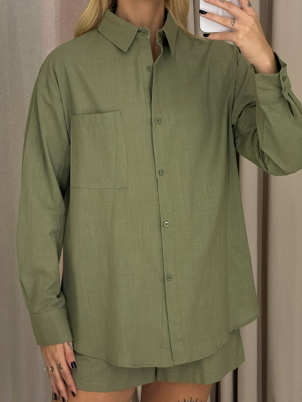 CONJUNTO AMABLY SHORT VERDE