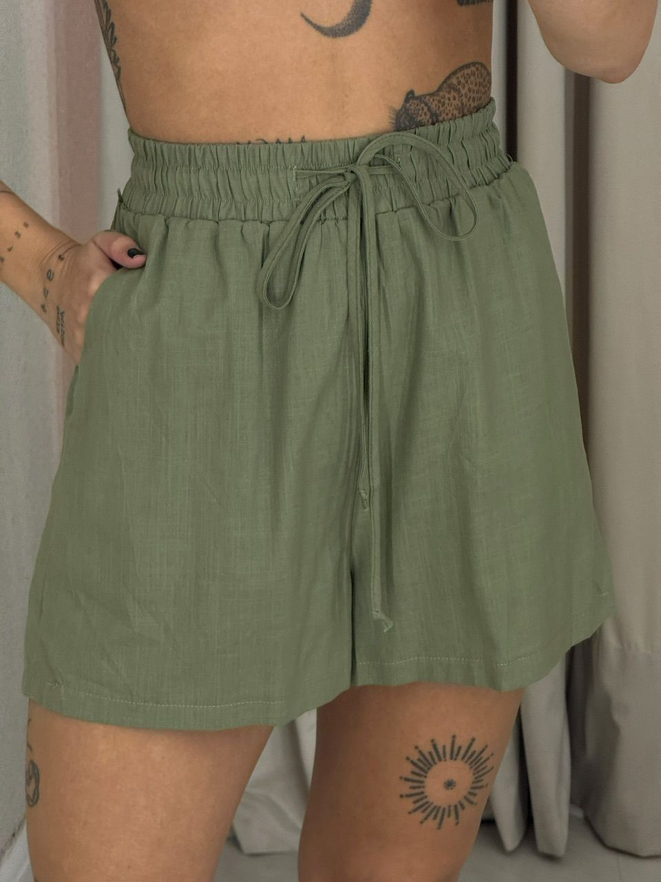 CONJUNTO AMABLY SHORT VERDE