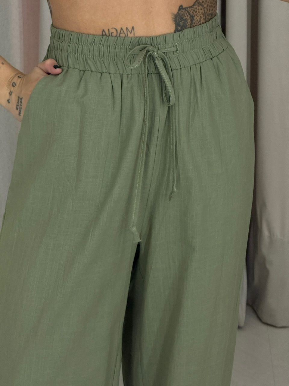 CONJUNTO RAIANE Camisa verde
