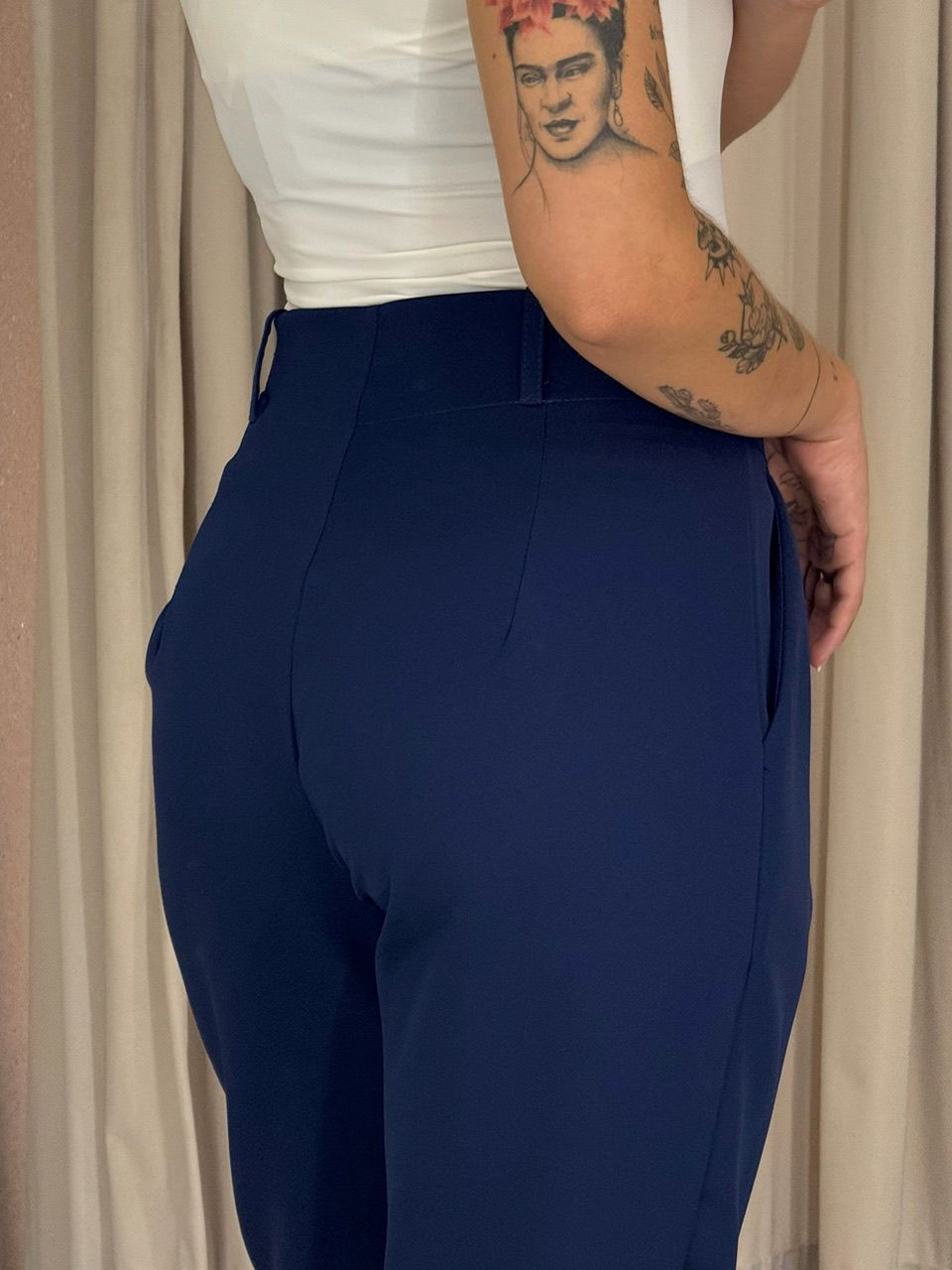 CALÇA SANDRA CENOURA MARINHO