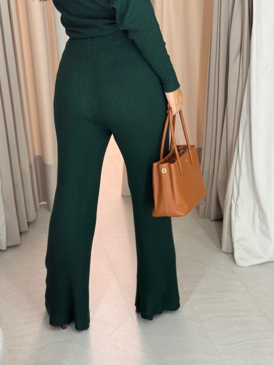 CONJUNTO NAYARA Tricot verde