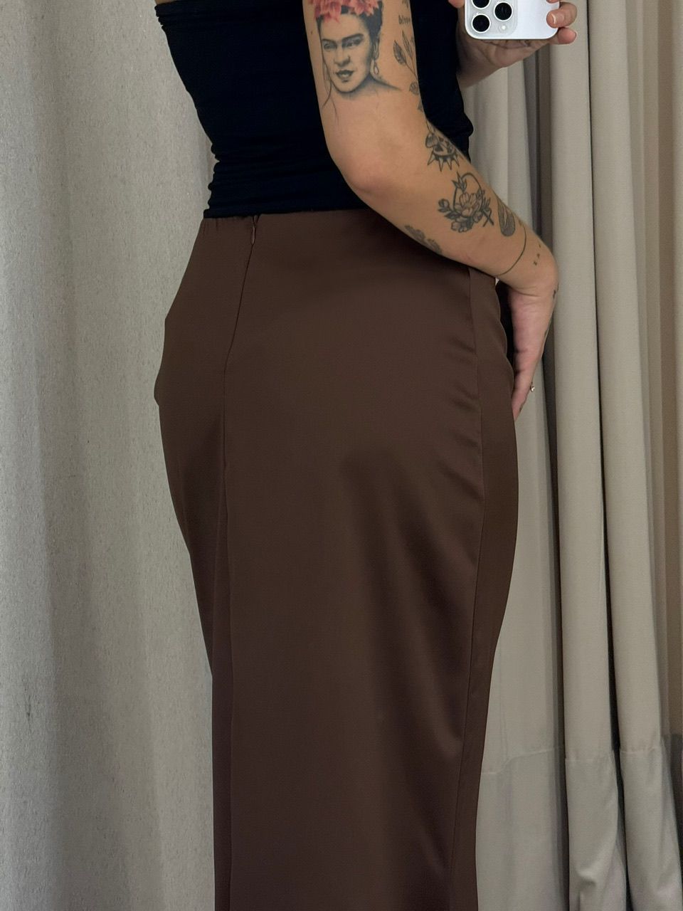 SAIA MARIA HELENA ACETINADA CAPUCCINO 
