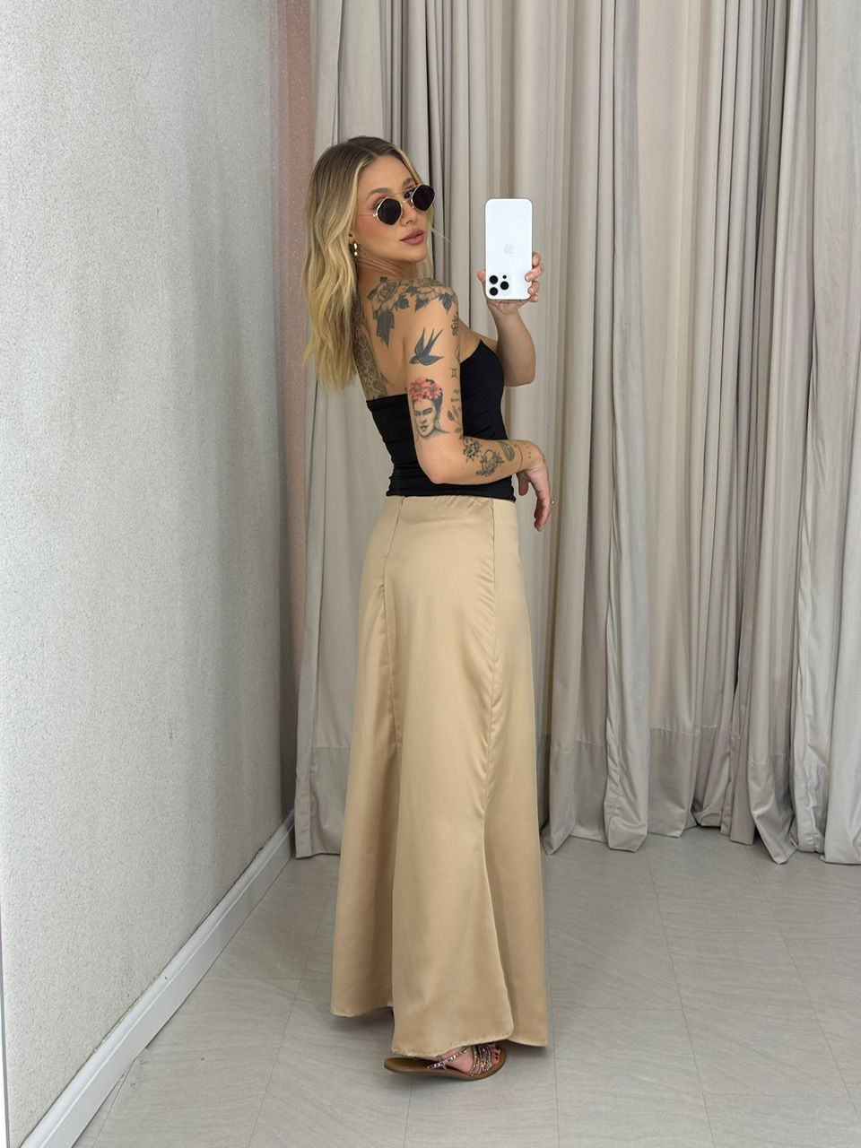 SAIA MARIA HELENA ACETINADA NUDE