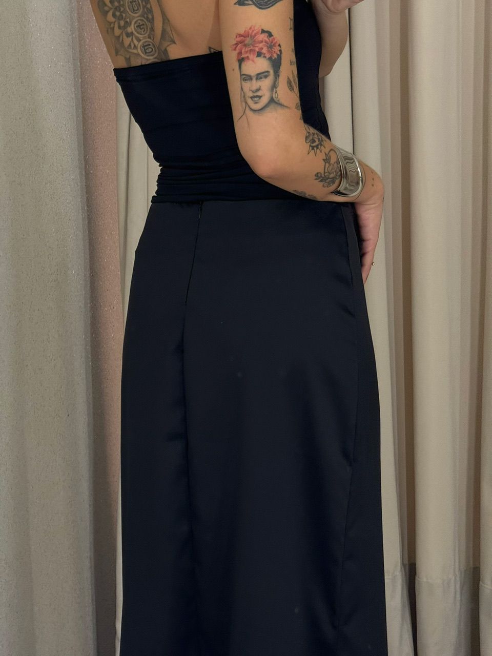 SAIA MARIA HELENA ACETINADA PRETA