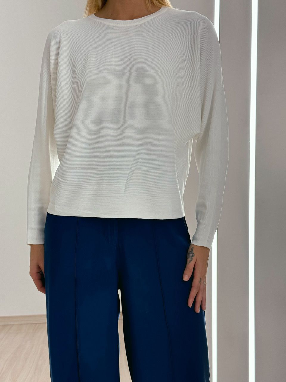 BLUSA CÁTIA MANGA LONGA OFF