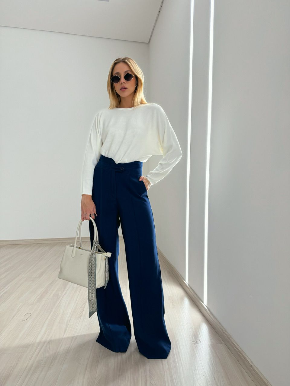 BLUSA CÁTIA MANGA LONGA OFF