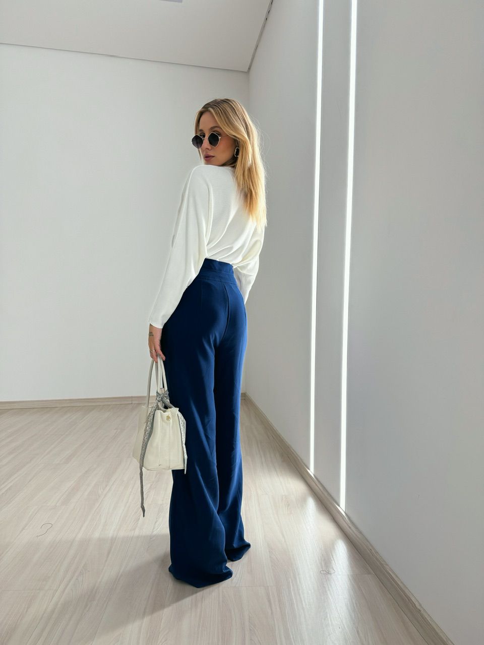 BLUSA CÁTIA MANGA LONGA OFF