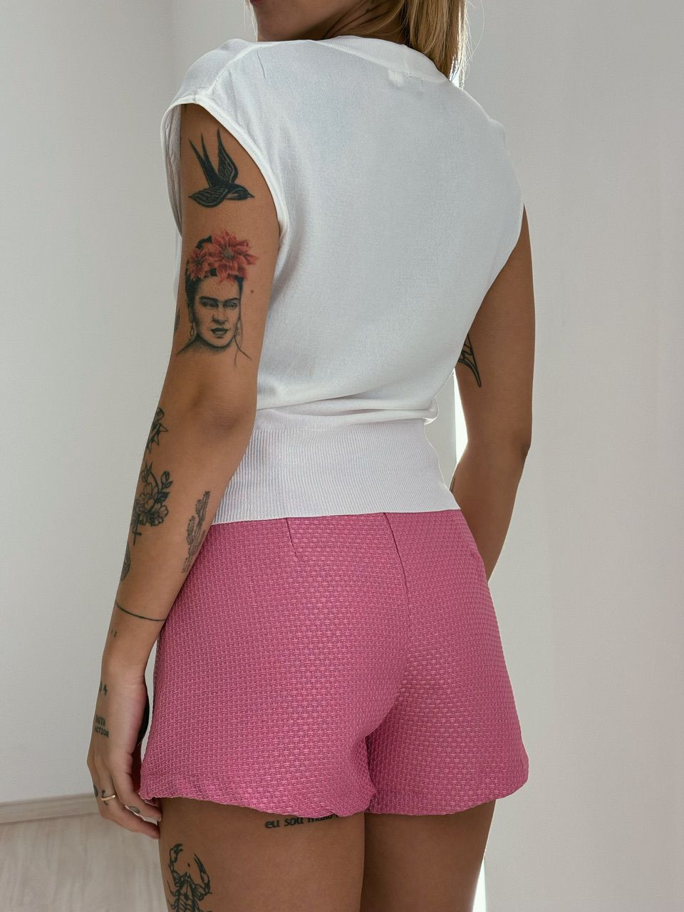 BLUSA TRESPASSADA TRICOZINHO OFF