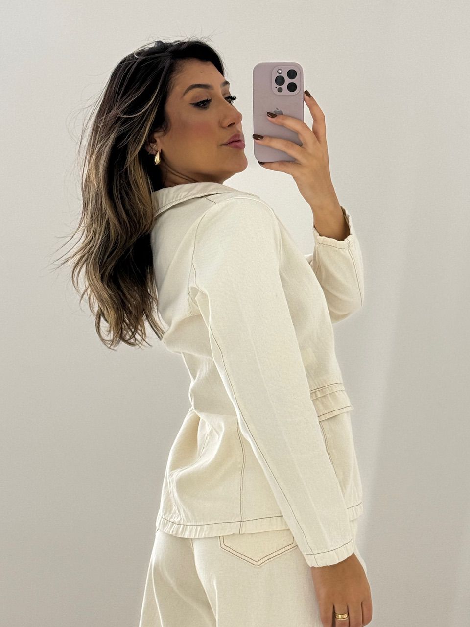 BLAZER HELENA JEANS CRU
