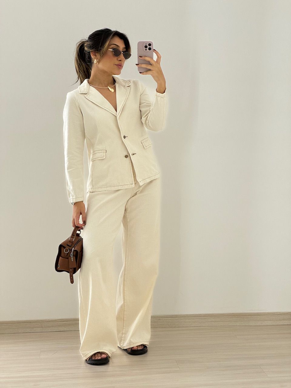 BLAZER HELENA JEANS CRU