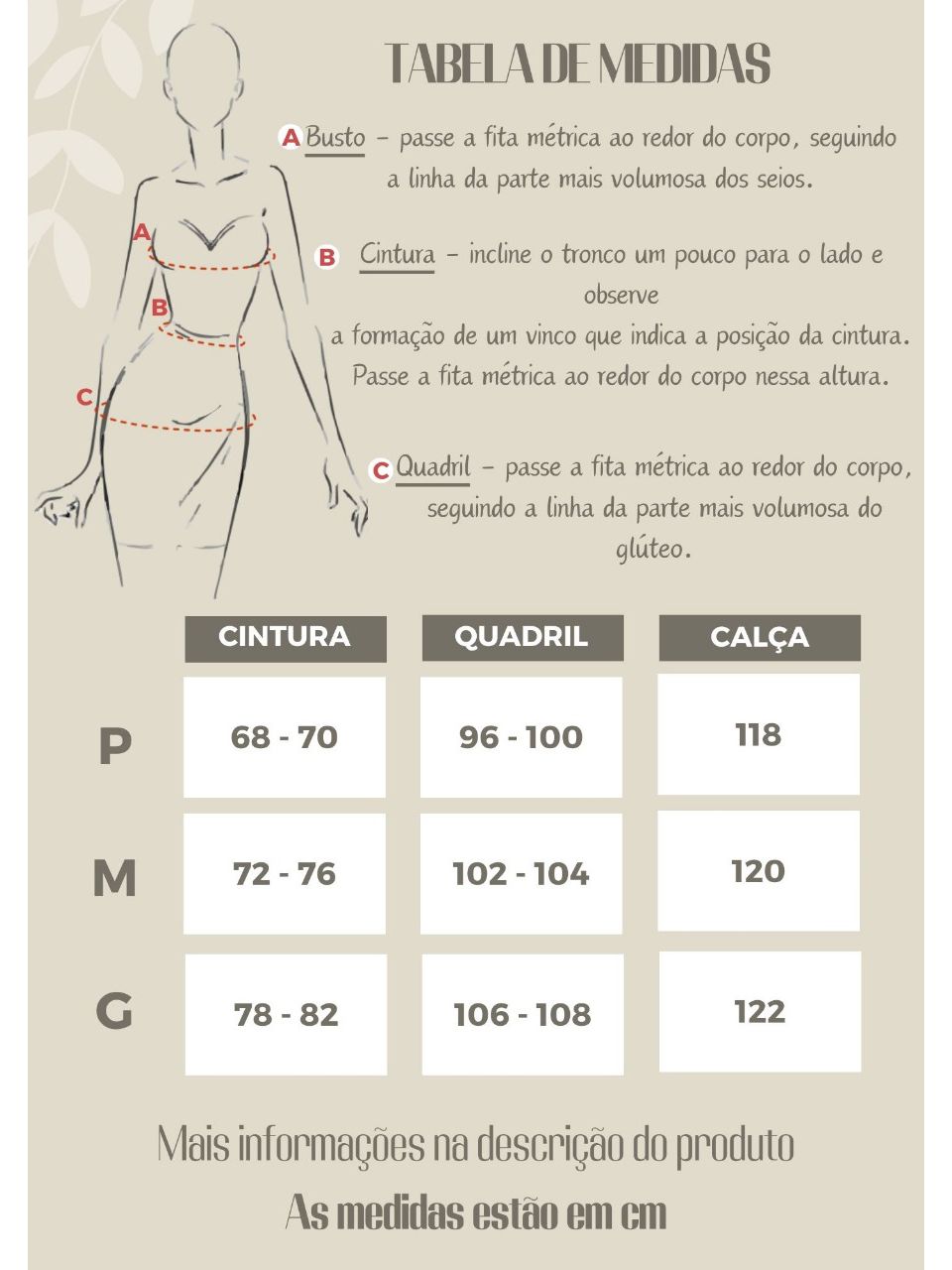 CALÇA LETÍCIA 02 PANTALONA MARFIM