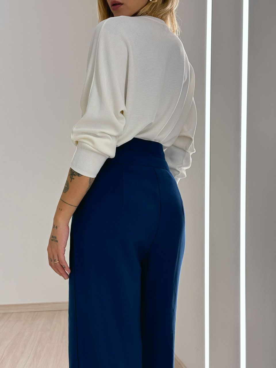 CALÇA LETÍCIA 02 PANTALONA MARINHO