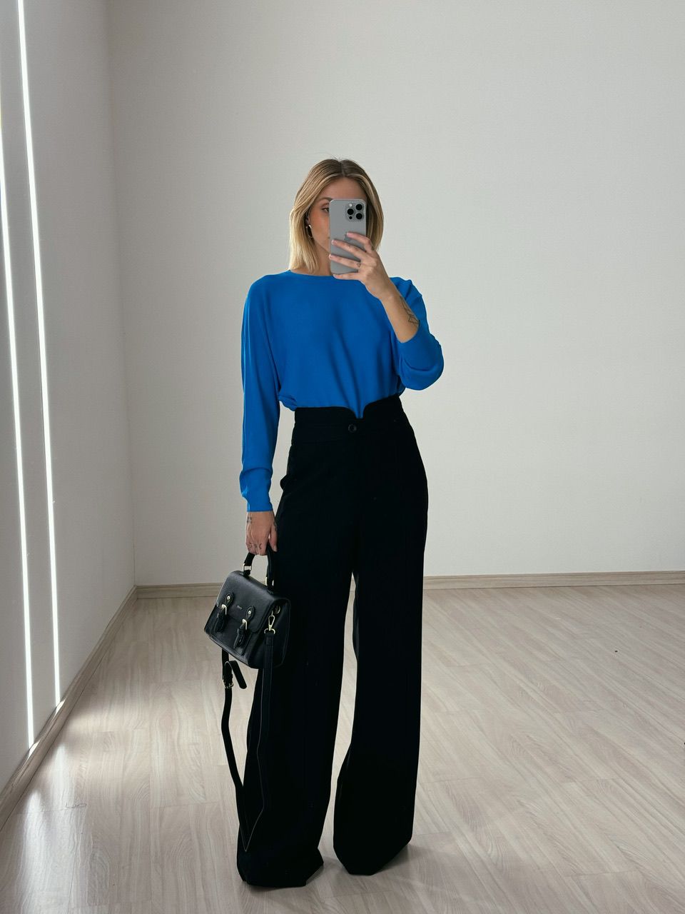 CALÇA LETÍCIA 02 PANTALONA PRETA
