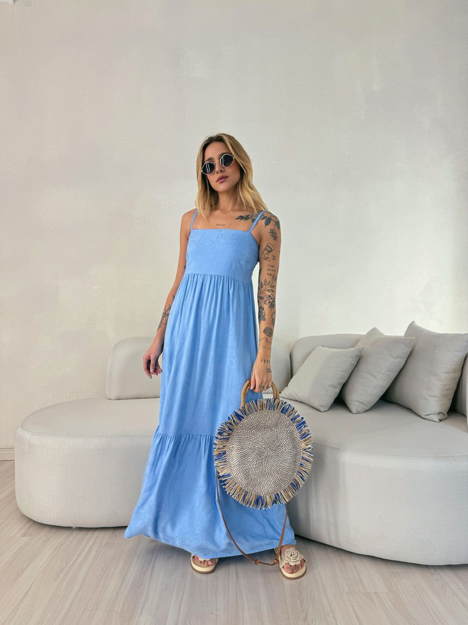 VESTIDO ALICIA ALÇA BABY BLUE