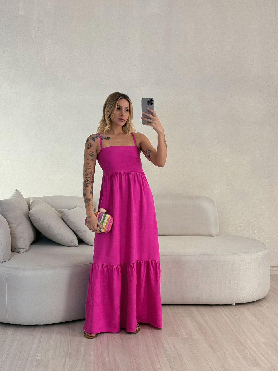 VESTIDO ALICIA ALÇA PINK