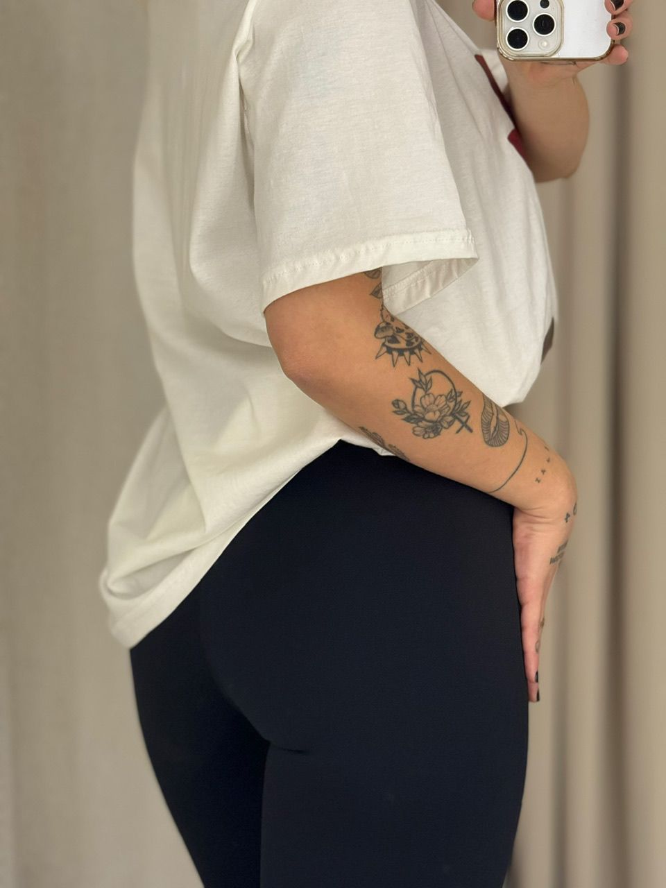 CALÇA MANUELA FLEX LOOP PRETA