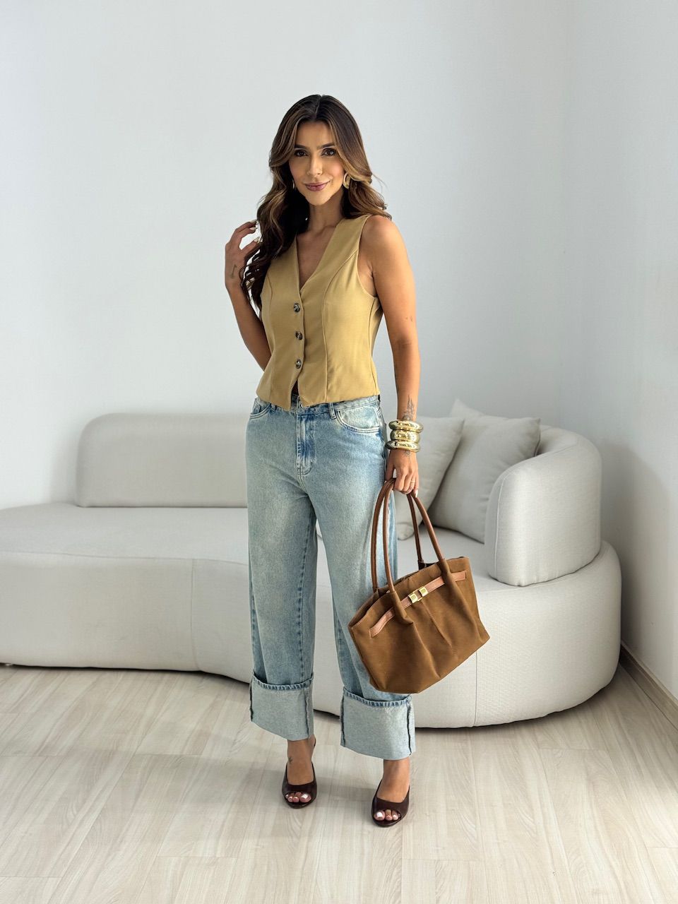 COLETE LOREN ALFAIATARIA NUDE